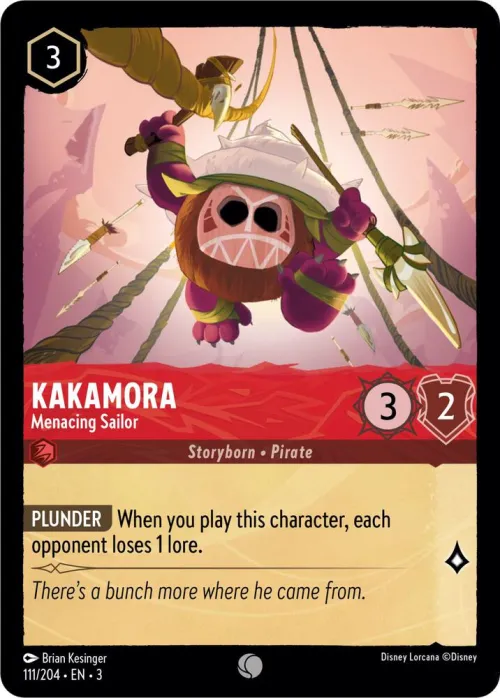 Kakamora - Menacing Sailor - Cold Foil