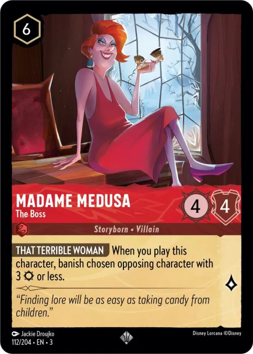 Madame Medusa - The Boss - Cold Foil