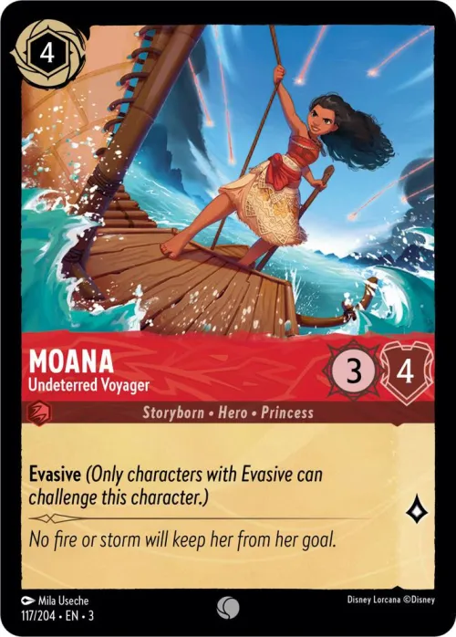 Moana - Undeterred Voyager - Cold Foil
