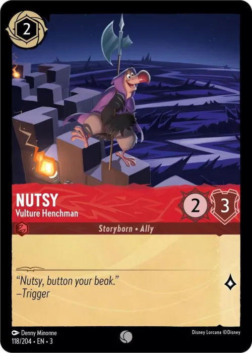 Nutsy - Vulture Henchman - Cold Foil