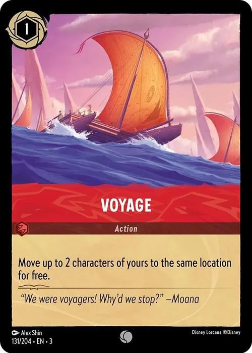 Voyage - Cold Foil