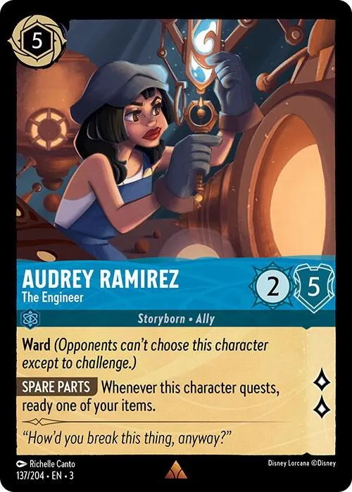 Audrey Ramirez - The Engineer - Cold Foil