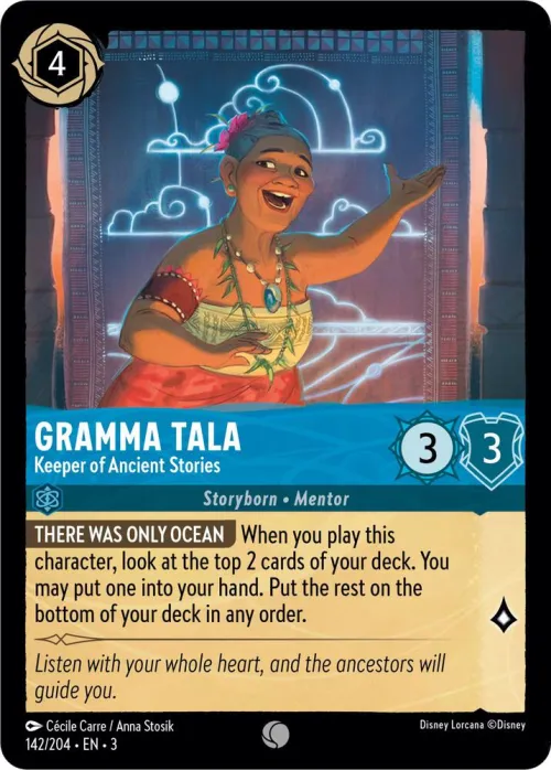 Gramma Tala - Keeper of Ancient Stories - Cold Foil