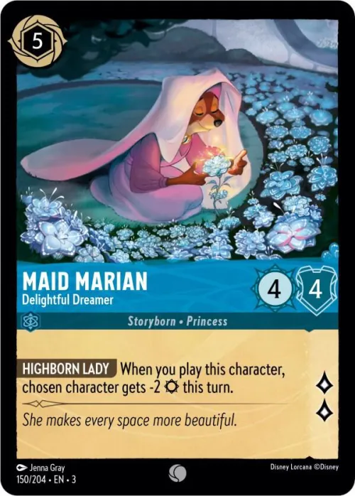 Maid Marian - Delightful Dreamer - Cold Foil