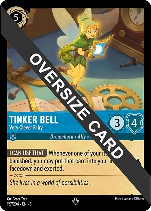 Tinker Bell - Very Clever Fairy - Oversized