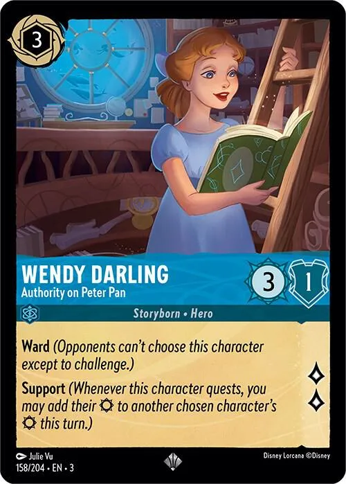 Wendy Darling - Authority on Peter Pan - Cold Foil