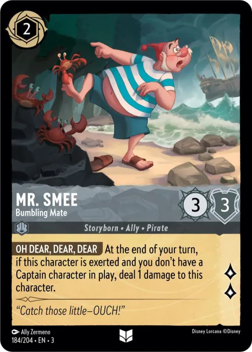 Mr. Smee - Bumbling Mate - Cold Foil