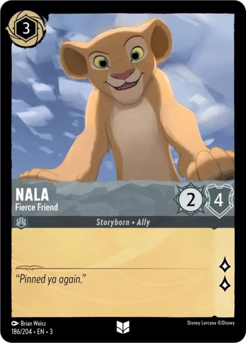 Nala - Fierce Friend - Cold Foil