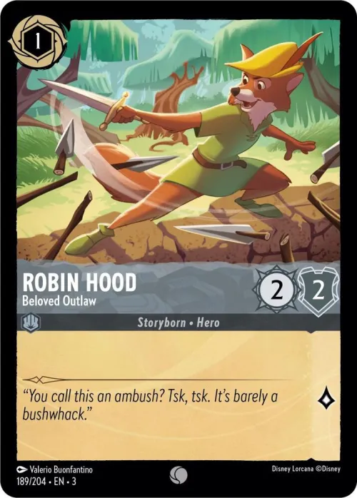 Robin Hood - Beloved Outlaw - Cold Foil