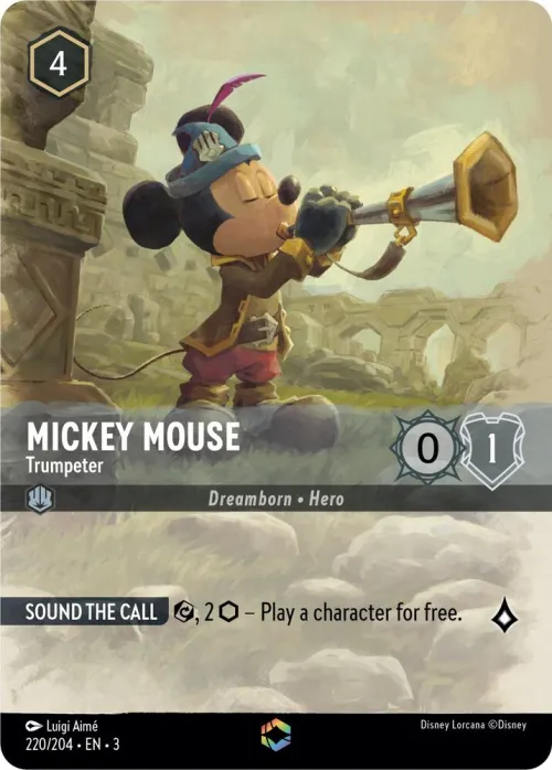 Mickey Mouse - Trumpeter