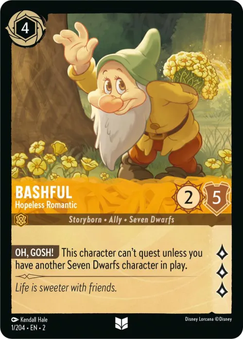 Bashful - Hopeless Romantic - Cold Foil