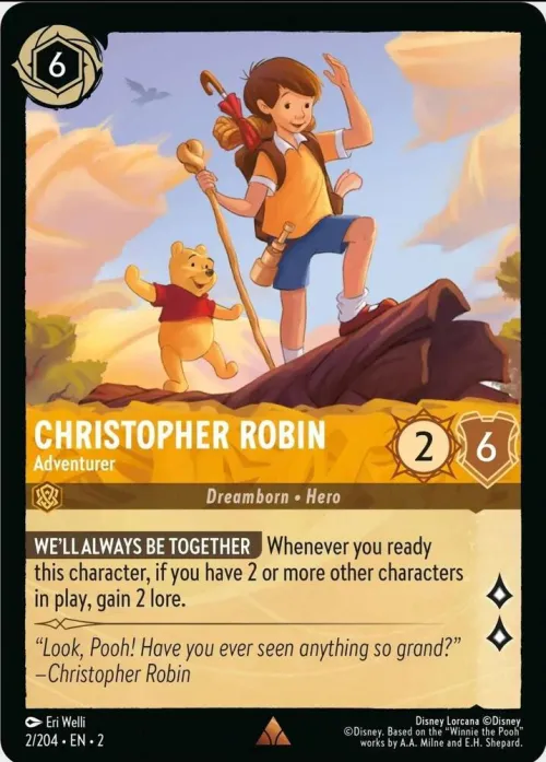 Christopher Robin - Adventurer - Cold Foil
