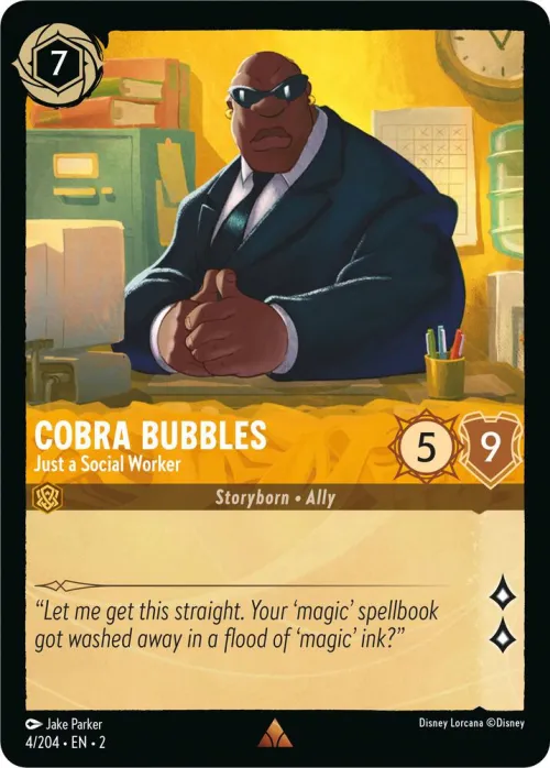 Cobra Bubbles - Just a Social Worker - Cold Foil