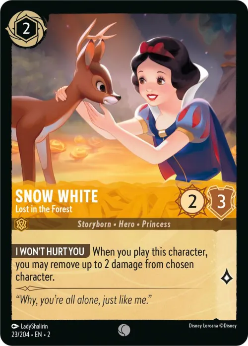 Snow White - Lost in the Forest - Cold Foil