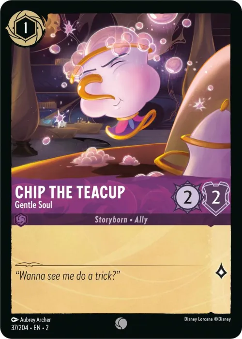 Chip the Teacup - Gentle Soul - Cold Foil