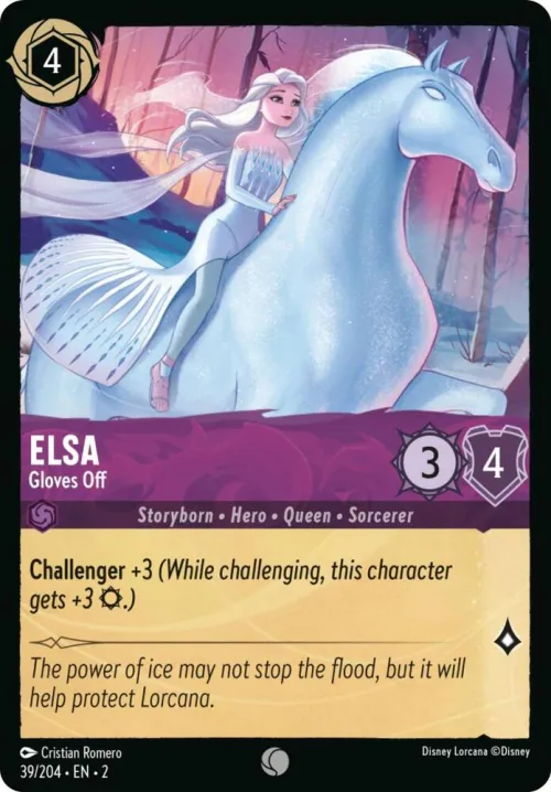 Elsa - Gloves Off - Errata Version Cold Foil