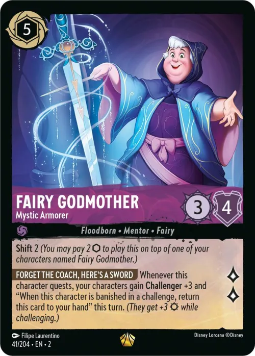 Fairy Godmother - Mystic Armorer - Cold Foil