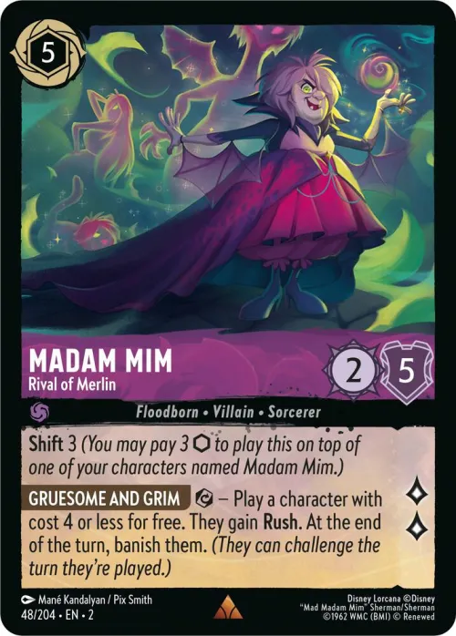 Madam Mim - Rival of Merlin - Cold Foil