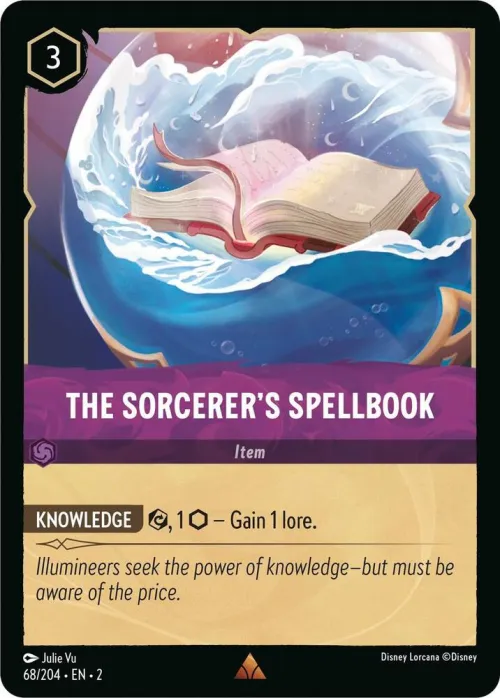 The Sorcerer's Spellbook - Cold Foil