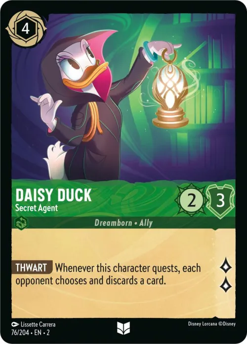 Daisy Duck - Secret Agent - Cold Foil