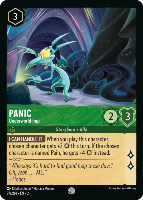 Panic - Underworld Imp - Cold Foil