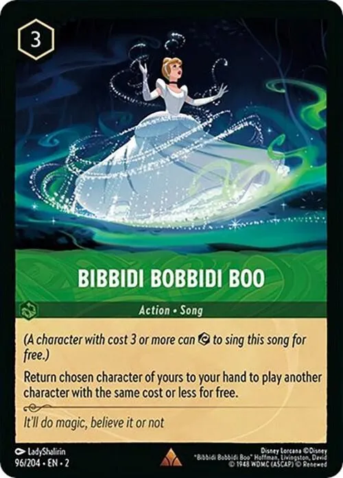 Bibbidi Bobbidi Boo - Cold Foil