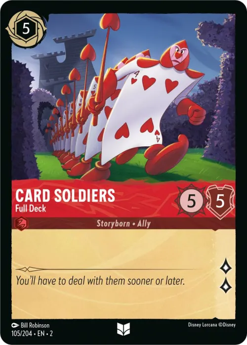 Card Soldiers - Full Deck - Cold Foil