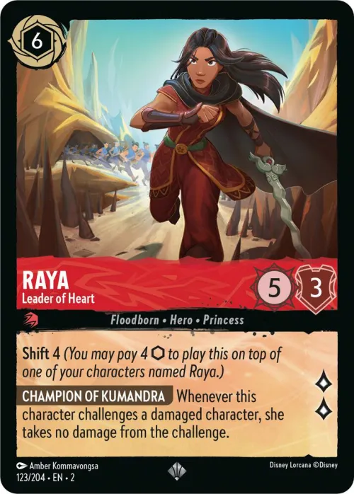 Raya - Leader of Heart - Cold Foil