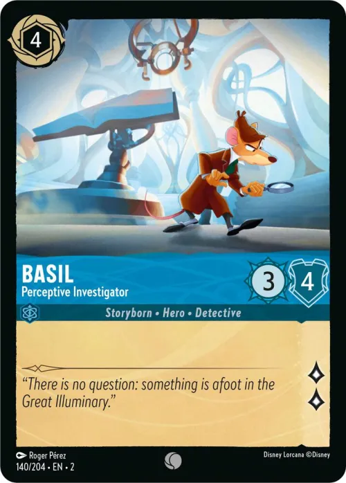 Basil - Perceptive Investigator - Cold Foil