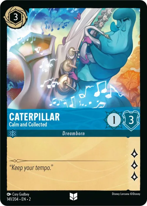Caterpillar - Calm and Collected - Cold Foil
