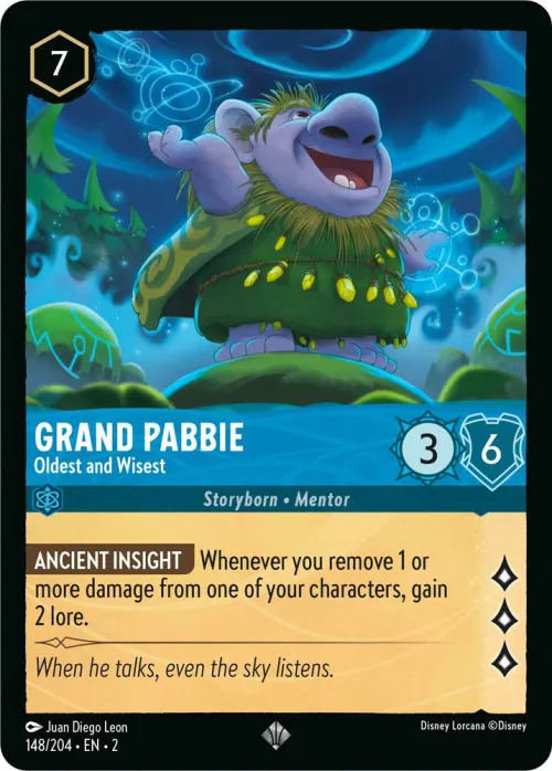Grand Pabbie - Oldest and Wisest - Cold Foil