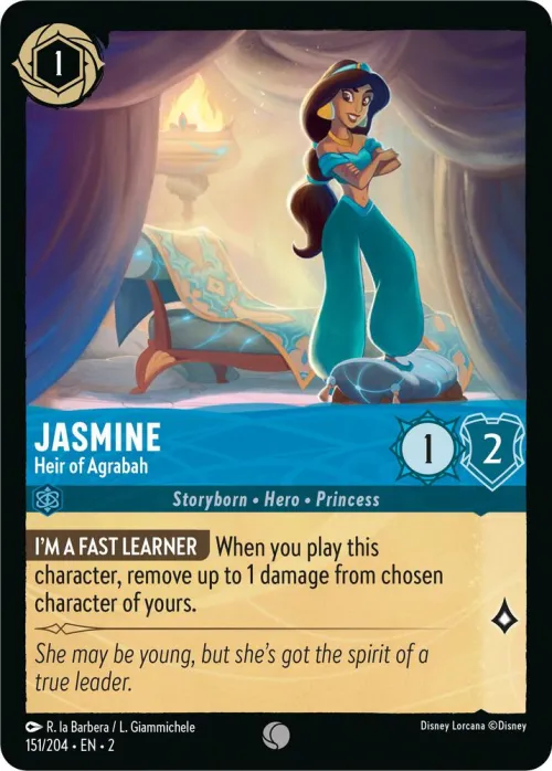 Jasmine - Heir of Agrabah - Cold Foil