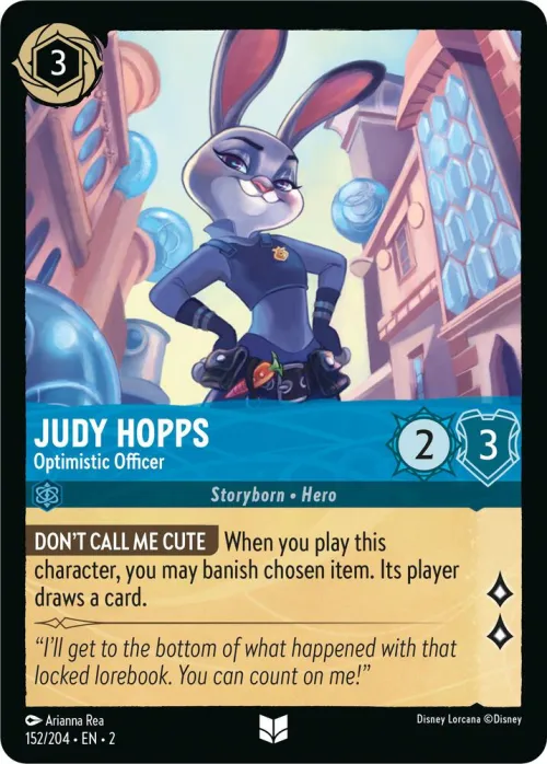 Judy Hopps - Optimistic Officer - Cold Foil