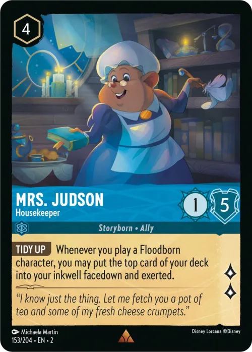 Mrs. Judson - Housekeeper - Cold Foil