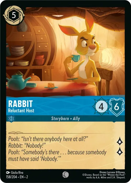Rabbit - Reluctant Host - Cold Foil
