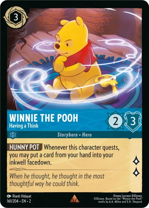 Winnie the Pooh - Having a Think - Cold Foil
