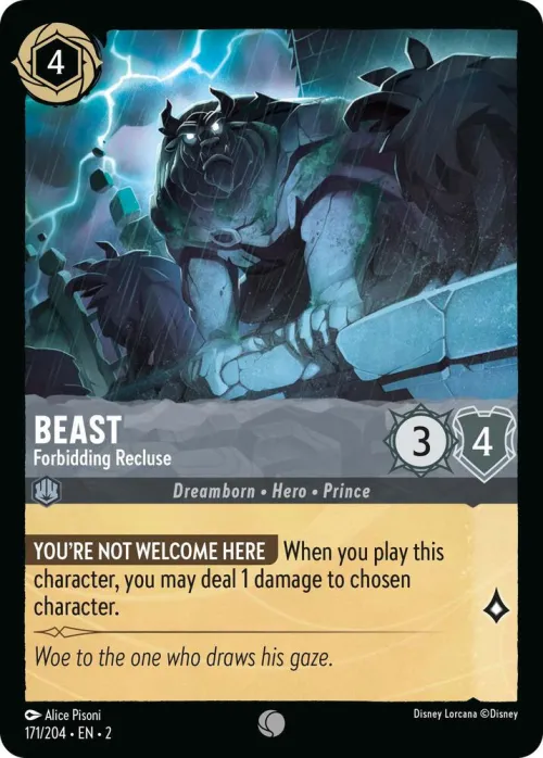 Beast - Forbidding Recluse - Cold Foil