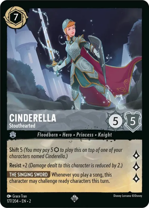 Cinderella - Stouthearted - Cold Foil