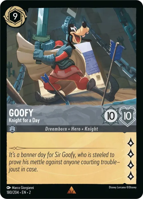 Goofy - Knight for a Day - Cold Foil