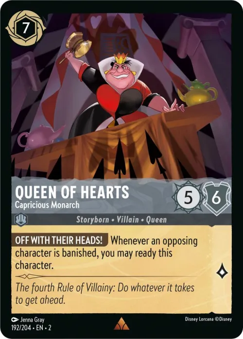 Queen of Hearts - Capricious Monarch - Cold Foil