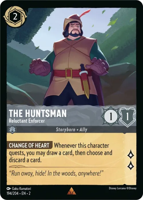 The Huntsman - Reluctant Enforcer - Cold Foil