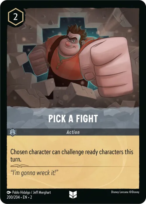 Pick a Fight - Cold Foil