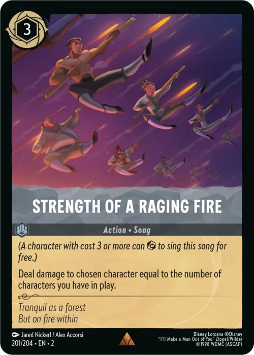 Strength of a Raging Fire - Cold Foil