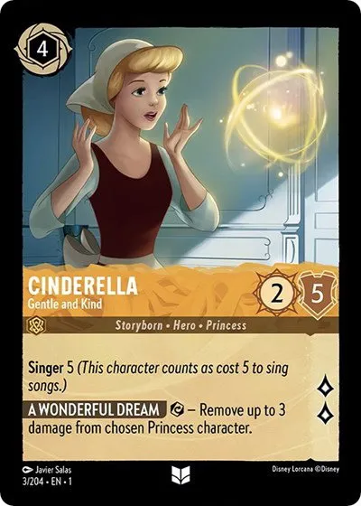 Cinderella - Gentle and Kind - Cold Foil