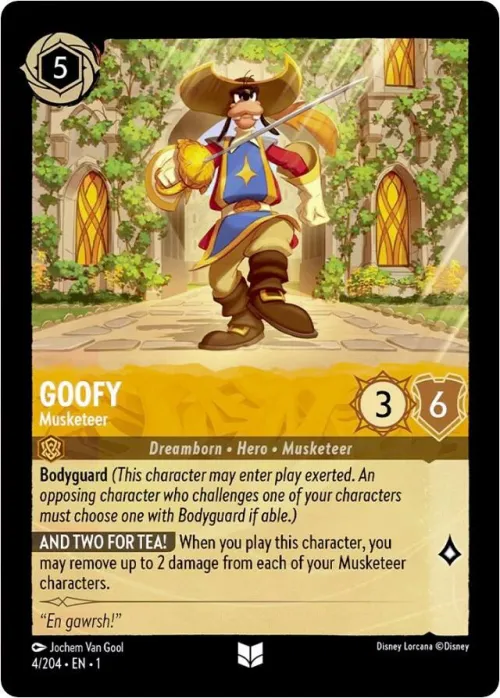 Goofy - Musketeer - Cold Foil