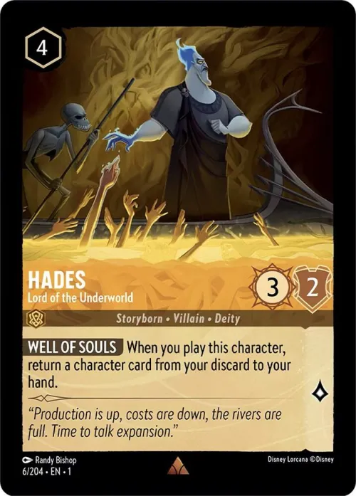 Hades - Lord of the Underworld - Cold Foil