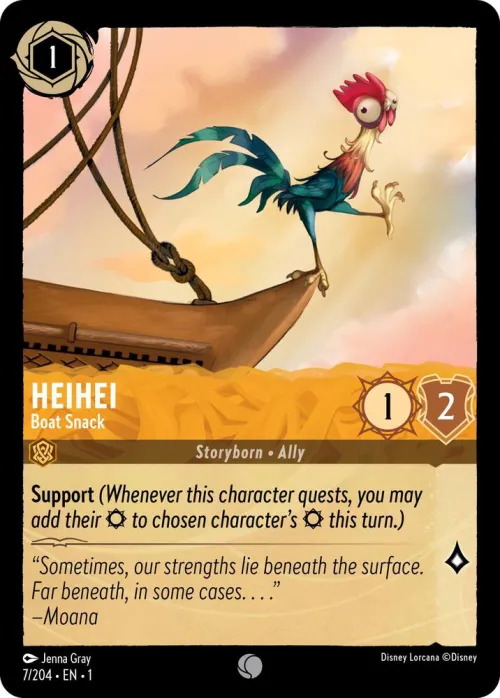 Heihei - Boat Snack - Cold Foil