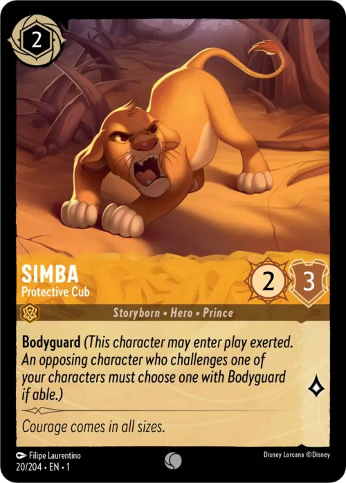 Simba - Protective Cub - Cold Foil