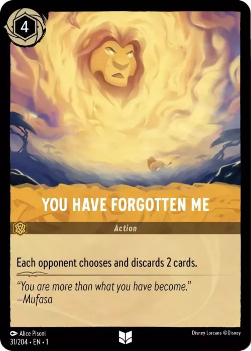You Have Forgotten Me - Cold Foil