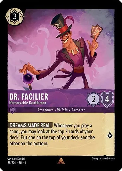 Dr. Facilier - Remarkable Gentleman - Cold Foil